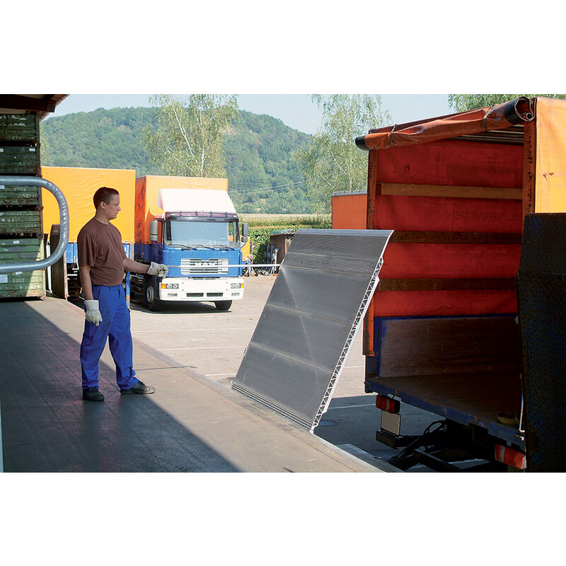 Pont de chargement fixe dénivelés moyens - Longueur 1065mm/Largeur 1500mm - Charge max 4000kg - Prix Unitaire - SKBS12