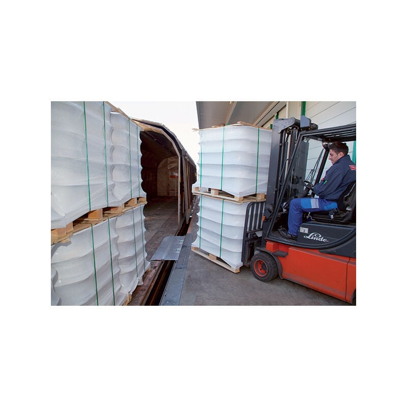 Pont de chargement pour voie ferrée - Longueur 505mm / Largeur 1950mm - Une poignée - Charge max 4000kg - Prix Unitaire - BB03