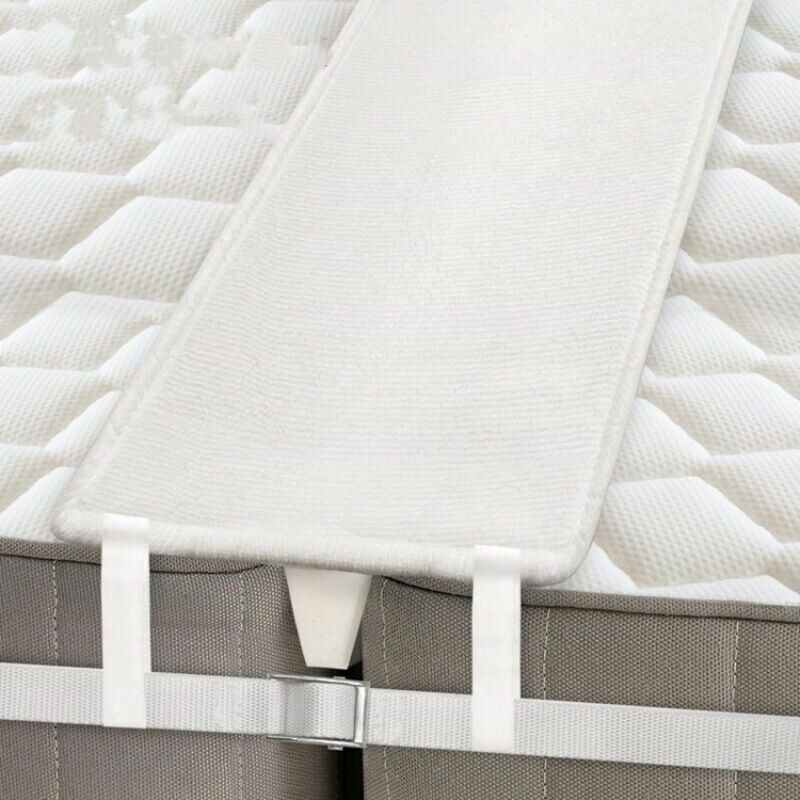 Pont de Lit de 20 cm - Connecteur de Matelas pour Faire des Lits Jumeaux dans King - Cale Matelas avec Sangle Matela pour Les Invités Séjour
