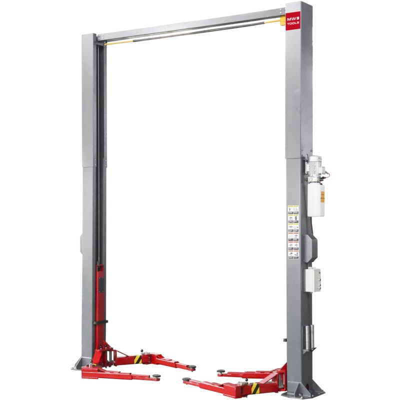 Pont élévateur à 2 colonnes 6T tout-en-un bras à articulation multiple entraxe long hauteur 5000mm 400V MW Tools HB260AH