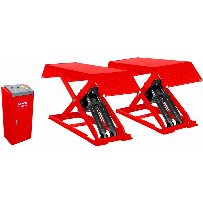 Mw Tools - Pont élévateur à ciseaux 3T 3x400V 960mm SL300