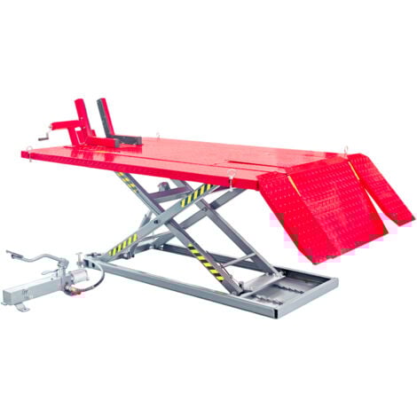 Pont élévateur moto/quad pneumatique 700kg 1995x1218mm MW Tools TPSL700