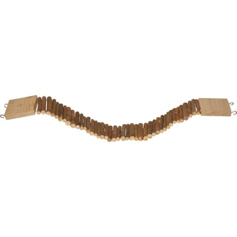 pont pour petit rongeur en bois naturel 57 cm kerbl - pont pour petit rongeur en bois naturel 57 cm kerbl