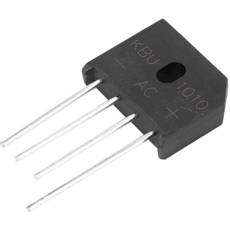 Pont redresseur 10A 1000V KBU1010 - Diode de pont (1 pièce)
