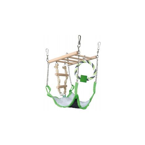 Pont suspendu avec hamac- souris, hamsters