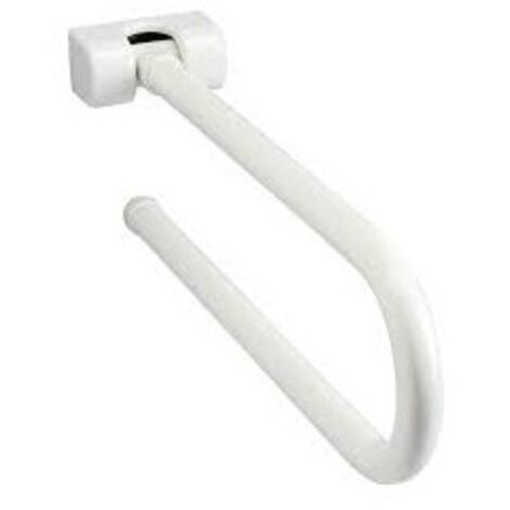 PONTE GIULIO - PAINT MANIGLIA DI SICUREZZA RIBALTABILE 60 CM. BIANCA G06JCS12 W2