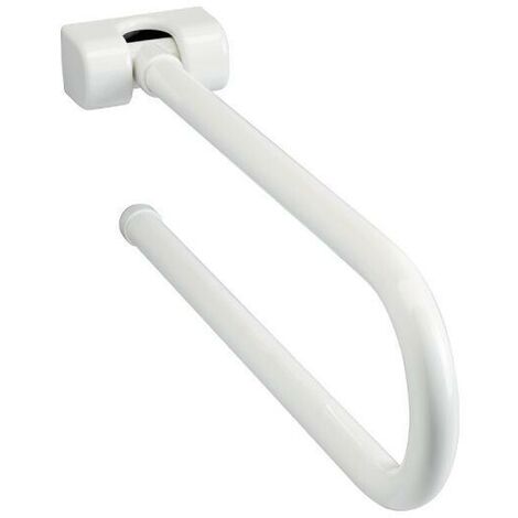 PONTE GIULIO - PAINT MANIGLIA DI SICUREZZA RIBALTABILE 75 CM. BIANCA G06JCS13 W2