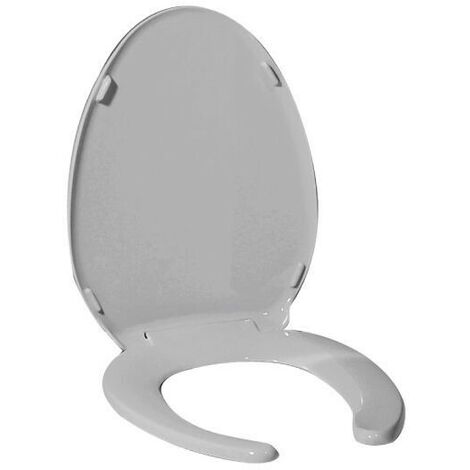 PONTE GIULIO - SEDILE PER VASO WC SERIE CASUAL IN POLIPROPILENE CON APERTURA FRONTALE B41DEO42