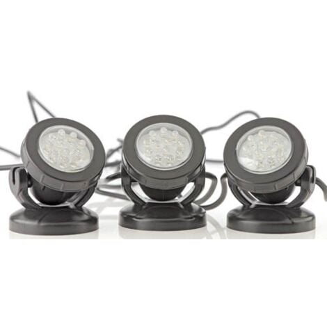 Pontec LED Spot LED PondoStar Set 3 / Jardin et étang