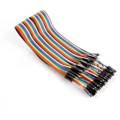 PONTICELLO DA 40 PIN 30 CM MASCHIO-MASCHIO (CAVO PIATTO)