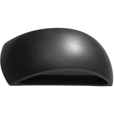 PONTIUS Keramik Wandleuchte schwarz Sollux Lighting SL.0876