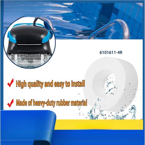 Pool cleaner, replacement filter, suitable for Dolphin vacuum cleaners, suitable for M200, M400, and M500 wheel sets, suitable for 6101 and 611-R4 models, 5 pieces, pool cleaner replacement.