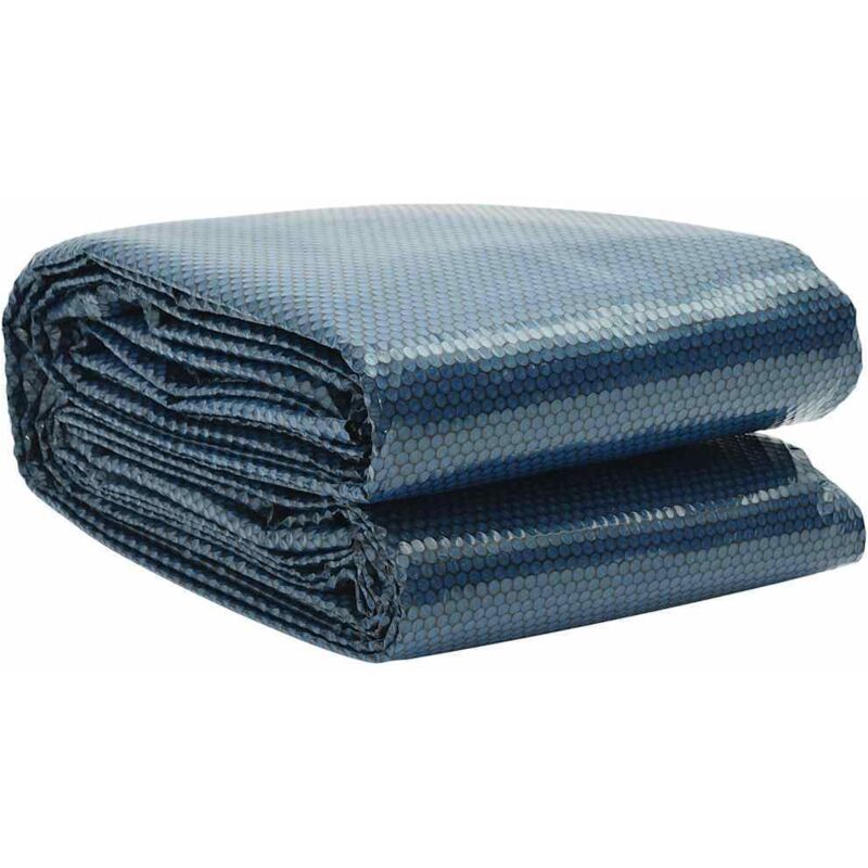 Vidaxl Floating Pe Solar Pool Film 600x300 Cm Black And Blue