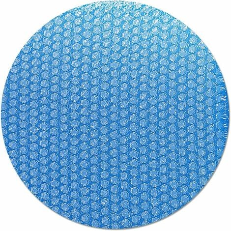 Pool Cover Couverture Solaire ¨¤ Bulles Piscine Bache Chauffe-piscine Protecteur Couvercle De Bain ¨¤ Remous Anti-pluie Anti-poussi¨¨re Protection Uv Jardin Ext¨¦rieur (RECTANGULAIRE/ROND) (152cm)