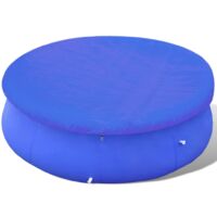 Pool Cover PE Round 450 - 457 cm 90 g/sqm