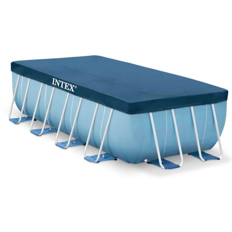 Pool Cover Rectangular 390x180 cm 28037 INTEX