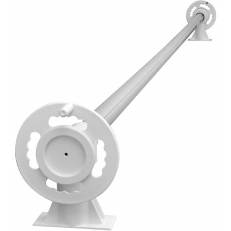 Pool Cover Roller with Plastic Base