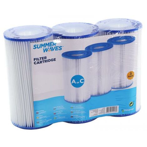 2-Pack TYPE A Or C Pool Universal Replacement Filter Cartridge 2020 New 