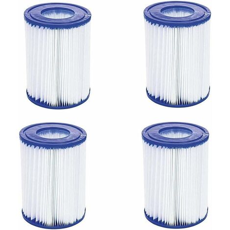 Pool Filter Type 2, Suitable for BestWay 58094 - Pool Filter Cartridge, easy to set up (4 pieces)