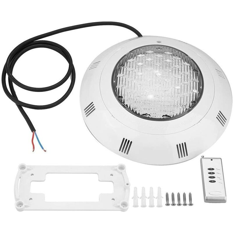 Pool Lamp, LED Submersible Lights Waterproof Night Light Pool Projector 30W RGB 300 LED with Remote Control