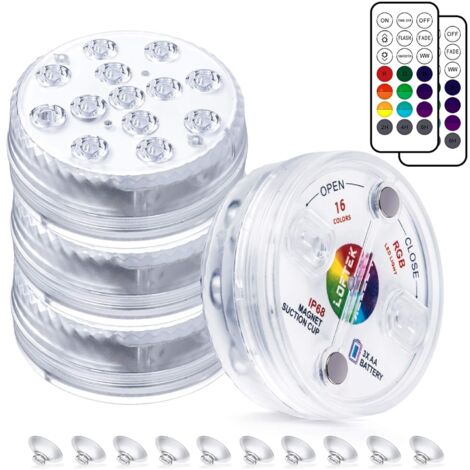 Picture of Underwater Lighting IP68 Waterproof Low Voltage Submersible LED Lights ...