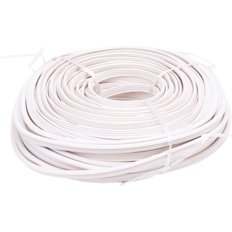 Pool Liner Lock PVC 120ft Blanc, Bande de Fixation pour Piscine Enterrée et Hors Sol - Installation Facile, Matériau Résistant, Adapté à Toutes Formes