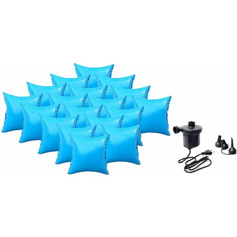 Pool Luftkissen 18x TOP-Ventil + Elektropumpe