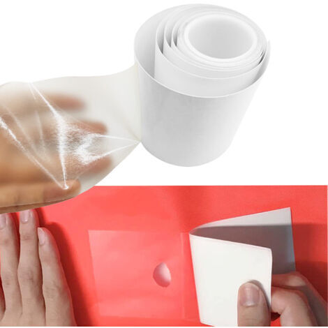 Pool Patch Repair Kit, TPU Clear Tape, pour réparer Les Matelas gonflables, Les Anneaux de Natation, Les Maisons gonflables, Les Jouets gonflables, Les bâches