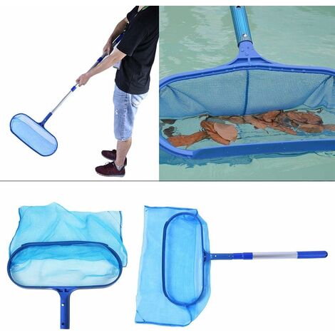 Pool-Reinigungsnetz, Schwimmbad-Fischteich, heiße Quelle, Spa-Brunnen, Laubabfall-Reinigungsnetz