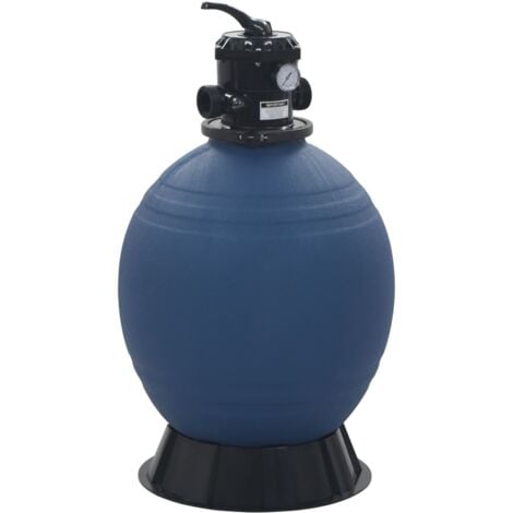 Pool Sand Filter with 6 Position Valve Blue 560 mm vidaXL