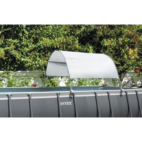 Pool Sonnendach Hellgrau INTEX