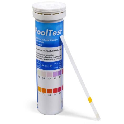 Pool-Teststreifen PH und Chlor