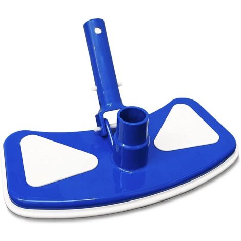 Pool vacuum head, pool cleaner with 1 hose-1/4 inch or 1-1/2 inch for waste removal