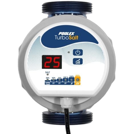 Poolex Turbo Salt 100 Salzelektrolyse Anlage Pool bis 10m³ Desinfektion o. Chlor