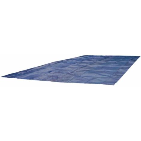 Poolpanda Pool Solarfolie 800 x 400 cm Premium rechteckig  400 my  schwarz/blau  12 mm Luftblasen