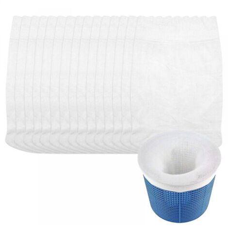 Poolskimmersocken, Poolfilter-Schutznetz, 15er-Packung