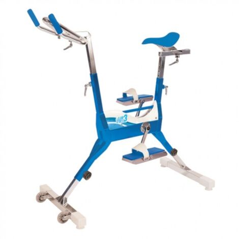 Poolstar – Aquabike Waterflex WR3 Air – Résistance AquaSpeed 2 – Aluminium Tech T6 qualité marine – Pédales antidérapantes EVA – Guidon ergonomique