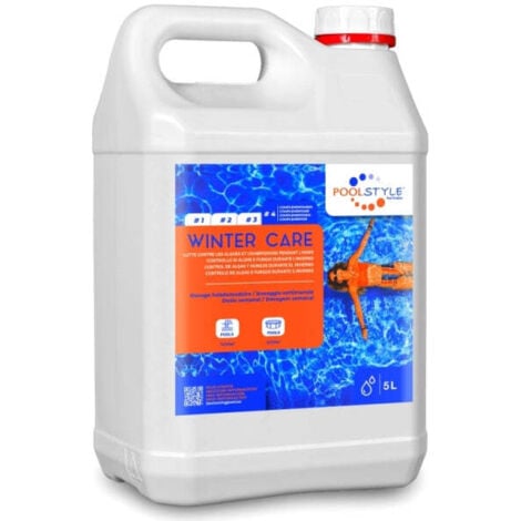 Poolstyle Svernante Liquido LT 5 - Trattamento Invernale - Antigelo - Antimuffa - Antialghe - Anticalcare - Prodotto Chimico per Piscina - Alta Qualità