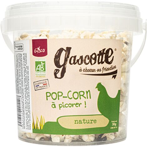 Pop-Corn Bio à Picorer pour Poules Gasco