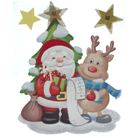 POP UP adesivi di Babbo Natale e compagnia - Stelle di babbo natale - Feeric lights & christmas
