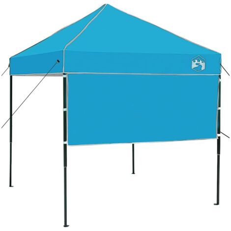 Pop-up Canopy Tent Blue 200 x 200 cm Fabric vidaXL