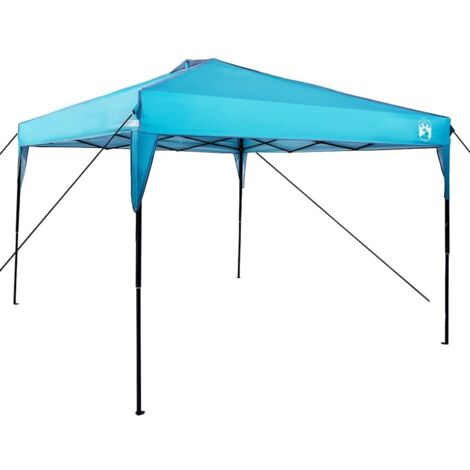 Pop-up Canopy Tent Blue 300 x 300 cm Fabric vidaXL