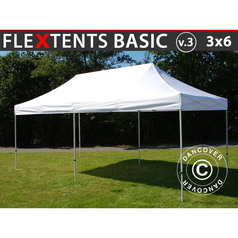 Dancover - Pop up gazebo FleXtents Pop up canopy Folding tent Basic v.3, 3x6