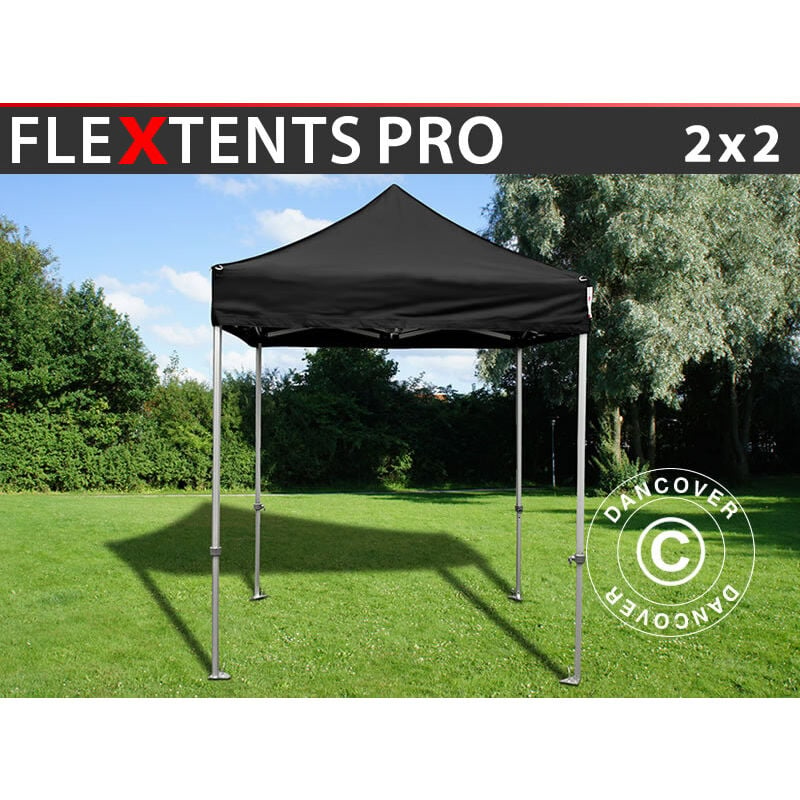 Pop up gazebo FleXtents Pop up canopy Folding tent PRO 2x2 m