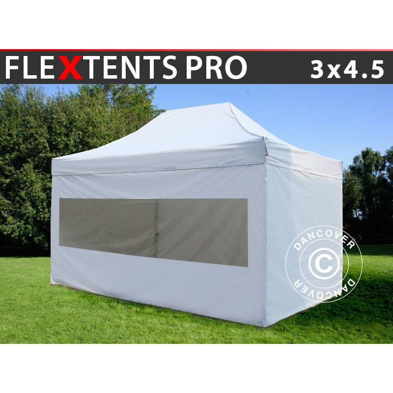 Dancover - Pop up gazebo FleXtents Pop up canopy Folding tent pro 3x4.5 m