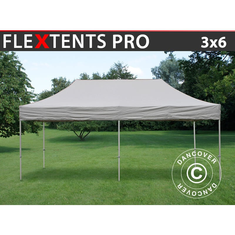 Pop up gazebo FleXtents Pop up canopy Folding tent pro 3x6 m