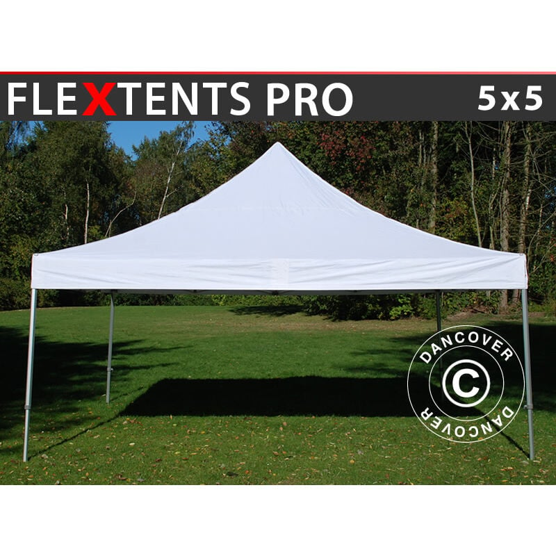 Dancover - Pop up gazebo FleXtents Pop up canopy Folding tent pro 5x5 m