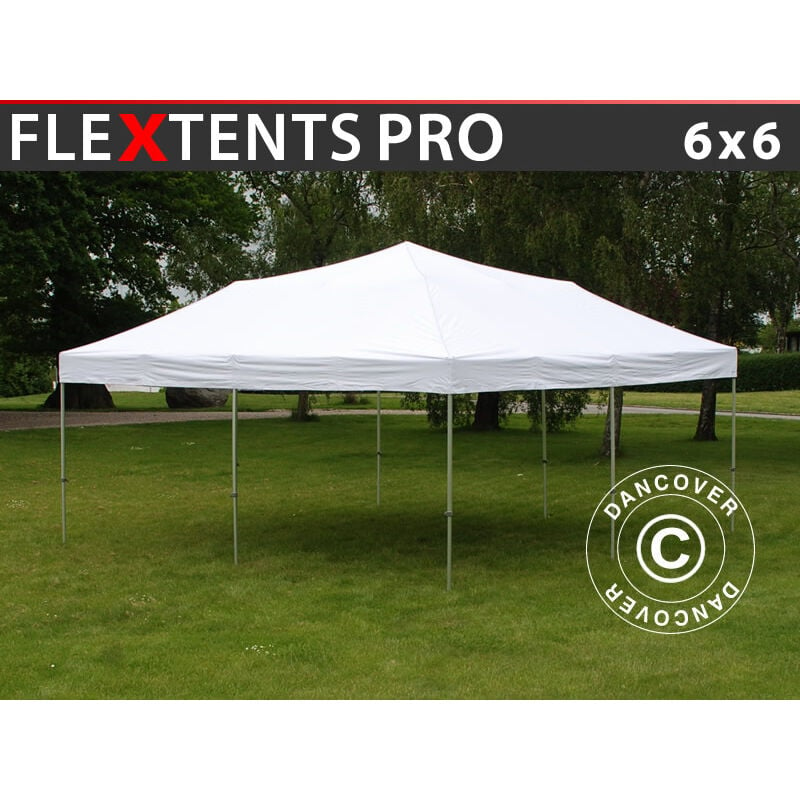 Dancover - Pop up gazebo FleXtents Pop up canopy Folding tent pro 6x6 m