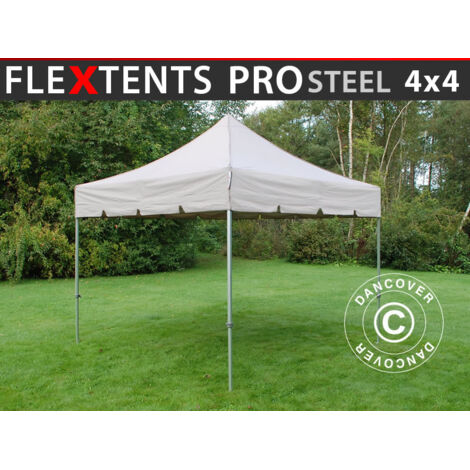 Pop up gazebo FleXtents Pop up canopy Folding tent PRO Steel