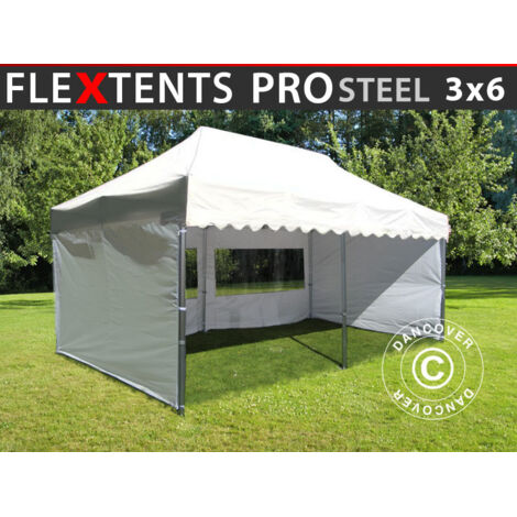 Pop up gazebo FleXtents Pop up canopy Folding tent PRO Steel
